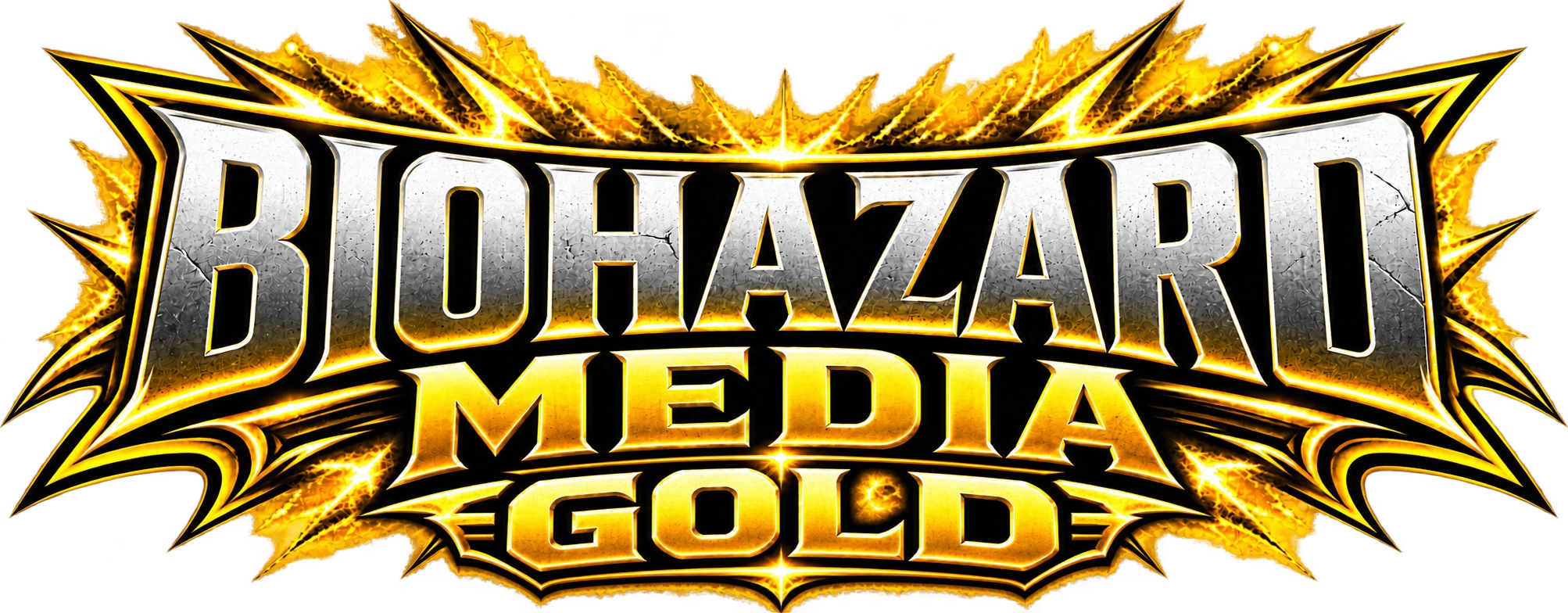 Biohazard Media Gold logo